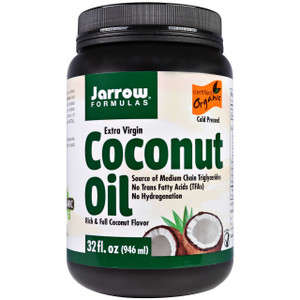 Jarrow Formulas, Organic Extra Virgin Coconut Oil, Expeller Pressed, 32 fl oz (946 ml)