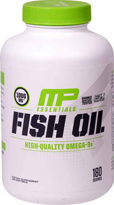 MusclePharm, Essentials, Fish Oil, 180 Softgels