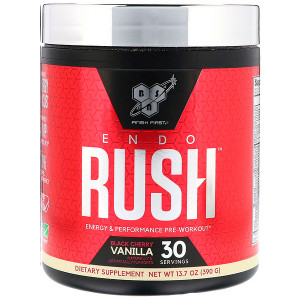 BSN, Eendorush, Pre-Workout, Black Cherry Vanilla, 13.7 oz (390 g)