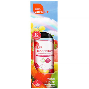 Zahler Kidophilus Fruit Punch -- 4 fl oz