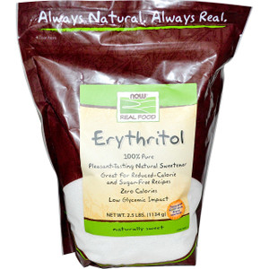 Now Foods, Real Food, Erythritol, Natural Sweetener, 2.5 lbs (1134 g)