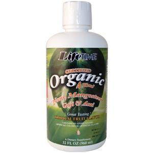 LifeTime Vitamins, Organic 4-IN-1 Superfruit Juice Blend, Acai, Mangosteen, Noni &Goji, 32 fl oz (946 ml)