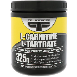 Primaforce, L-Carnitine, L-Tartrate, Unflavored, 325 g