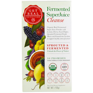 Get Real Nutrition, Fermented SuperJuice Cleanse, Powder, 120 g
