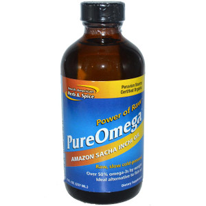 North American Herb & Spice PureOmega Amazon Sacha Inchi Oil -- 8 fl oz
