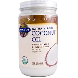 Garden of Life, Living Foods, Coconut Oil, Extra Virgin, 32 fl oz (946ml)
