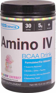 PEScience Amino IV Rainbow Sherbet - 30 Servings