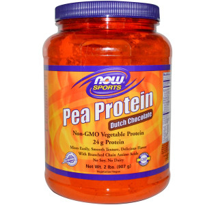 Now Foods, Sports, Pea Protein, Creamy Chocolate, 2 lbs (907 g)