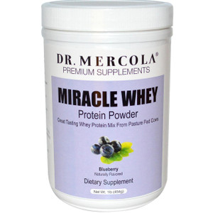 Dr. Mercola Miracle Whey Blueberry -- 1 lb