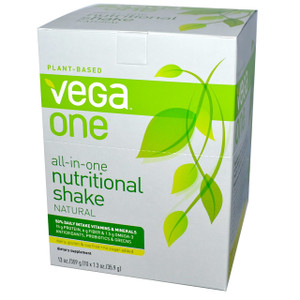 Vega One All-in-One Plant Based Protein Powder Natural - 10 Packets