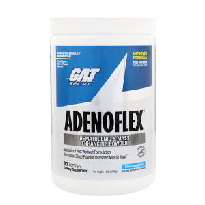 GAT, AdenoFlex, Blue Raspberry, 13.8 oz (390 g)