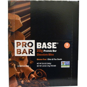 ProBar, Protein Bar, Chocolate Bliss, 12 Bars, 2.47 oz (70 g) Each