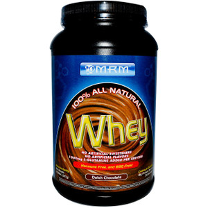 MRM, Natural Whey Protein, 2 Billion Probiotics, Dutch Chocolate, 2.02 lbs (917 g)