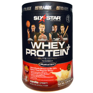Six Star Pro Nutrition Whey Protein Plus Elite Series Vanilla Creme -- 2 lbs