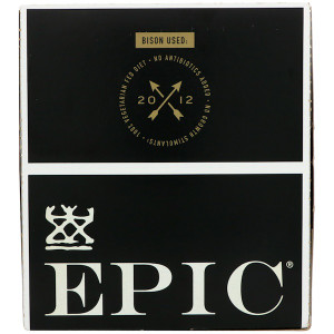Epic Bar, Bison, Uncured Bacon + Cranberry Bar, 12 Bars, 1.3 oz (37 g) Each