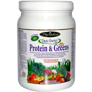 Paradise Herbs, ORAC-Energy, Protein & Greens, Original Unflavored, 16 oz (454 g)