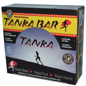 Tanka, Bar, Buffalo Meat with Cranberries, Slow Smoked Original, 12 Bars, 1 oz (28.4 g) Each