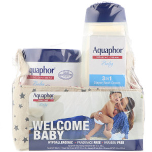 Aquaphor, Baby Care, Welcome Baby, 3 Piece Set, Small, 3 Pieces