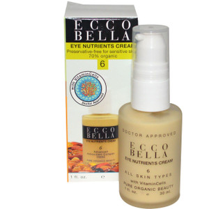 Ecco Bella, Eye Nutrients Cream, 6, 1 fl oz (30 ml)