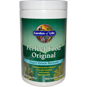 Garden of Life, Perfect Food Original, Super Green Formula, 10.58 oz (300 g)