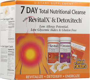 Natural Factors 7 Day Total Nutritional Cleanse - 1 Kit