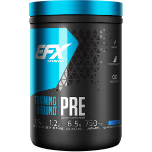 EFX Sports, Training Ground, PRE, Blueberry, 17.64 oz (500 g)