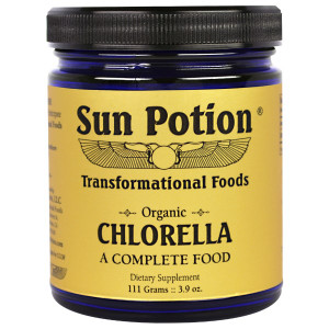 Sun Potion, Chlorella Algae Powder, Organic, Sound Processed, 3.9 oz (111 g)