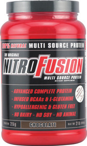 NitroFusion Multi-Source Protein Formula Chocolate - 2 lbs