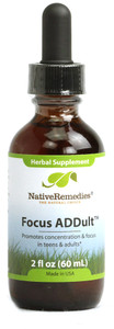 Native Remedies Focus ADDult -- 2 fl oz