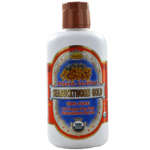 Dynamic Health  Laboratories, Organic Seabuckthorn Gold, 32 fl oz (946 ml)