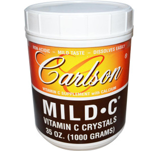Carlson Labs, Mild?C, Vitamin C Crystals, 35 oz (1000 g)