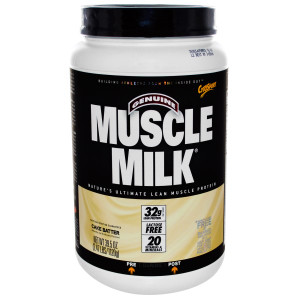 Cytosport, Inc, Genuine Muscle Milk, Lean Muscle Protein, Cake Batter, 39.5 oz (1120 g)