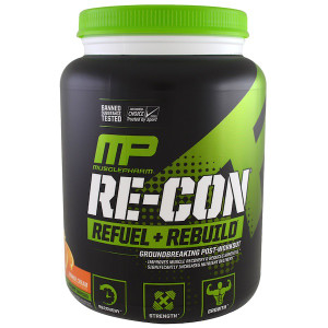 MusclePharm, Re-Con Refuel + Rebuild, Orange Cream, 35.98 oz (1.02