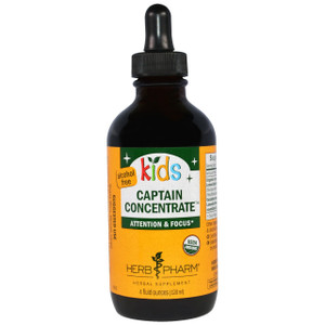 Herb Pharm, Kids Captain Concentrate, Alcohol Free, 4 fl oz (120 ml)