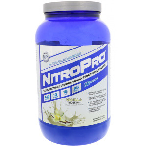 Hi Tech Pharmaceuticals, NitroPro, Hydrolyzed Protein, Vanilla Milkshake, 2 lbs (907 g)