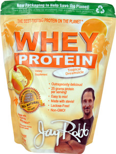 Jay Robb Whey Protein Isolate Tropical Dreamsicle - 24 oz