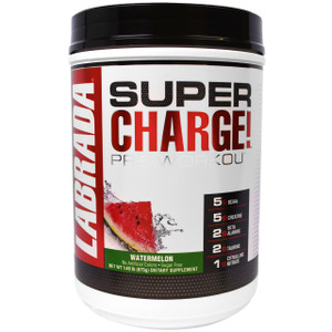 Labrada Nutrition, Super Charge! Pre-Workout, Watermelon, 1.49 lb (675 g)