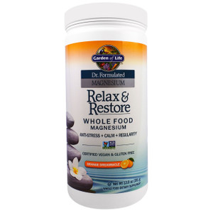 Garden of Life, Dr. Formulated Magnesium, Relax & Restore, Orange Dreamsicle, 13.8 oz (391 g)