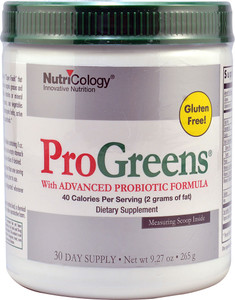 Nutricology, ProGreens, with Advanced Probiotic Formula, 9.27 oz (265 g)