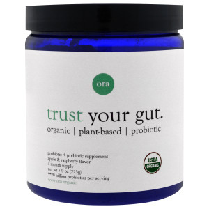Ora, Trust Your Gut, Apple & Raspberry Flavor, 7.9 oz (225 g)
