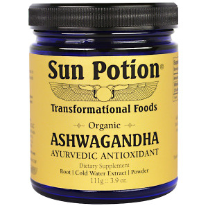 Sun Potion, Ashwagandha Powder, Organic, 3.9 oz (111 g)