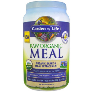 Garden of Life, RAW Organic Meal, Shake & Meal Replacement, Vanilla, 2.13 lbs (969 g)