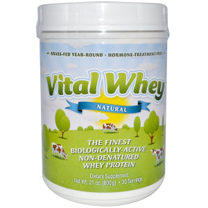 Well Wisdom, Vital Whey, Natural, 21 oz (600 g)