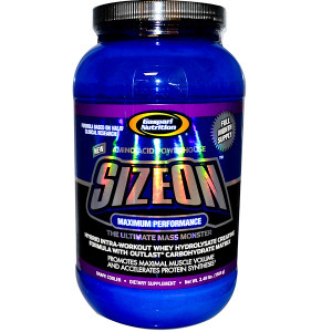 Gaspari Nutrition, SizeOn, Whey Hydrolysate Creatine Formula, Grape Cooler, 3.49 lbs (1584 g)