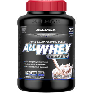 ALLMAX Nutrition, AllWhey Classic, 100% Whey Protein, Cookies & Cream, 5 lbs. (2.27 kg)