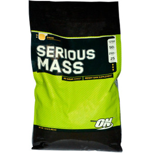 Optimum Nutrition Serious Mass Banana - 12 lbs