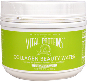 Vital Proteins, Collagen Beauty Water, Cucumber Aloe, 9.17 oz (260 g)