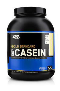 Optimum Nutrition Gold Standard Natural 100% Casein French Vanilla -- 4 lbs