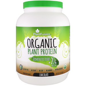 PlantFusion, Organic Plant Protein, Chocolate, 2 lb (908 g)