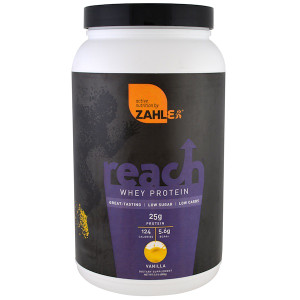 Zahler, Reach, Whey Protein, Vanilla , 2.2 lb (989 g)